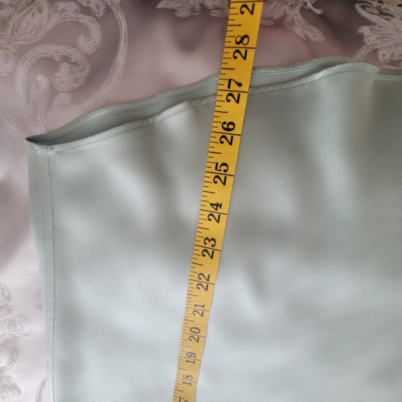 Lafayette 148 Light Blue Satin Silk Top Size XL.Brand New With Tag. - Picture 6 of 11